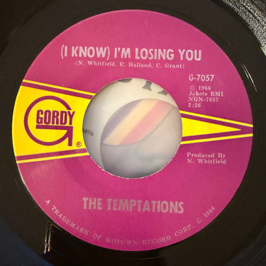 THE TEMPTATIONS <br> (I KNOW) I'M LOSING YOU