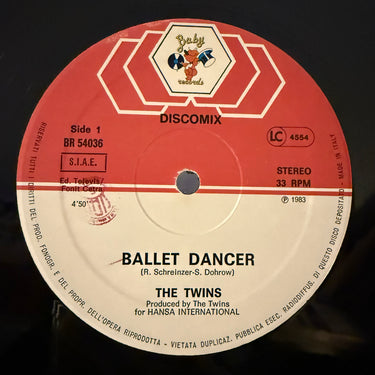 THE TWINS <br> BALLET DANCER