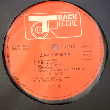 THE WHO <br> QUADROPHENIA