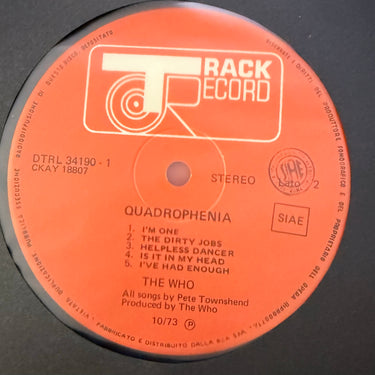 THE WHO <br> QUADROPHENIA