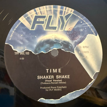 TIME <br> SHAKER SHAKE