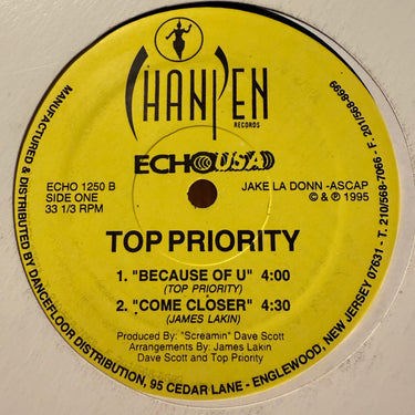 TOP PRIORITY <br> I'M COMING