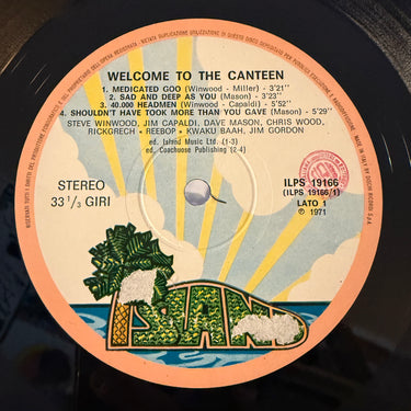 TRAFFIC <br> WELCOME TO THE CANTEEN