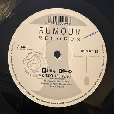 TRICKY DISCO <br> DISCO 130