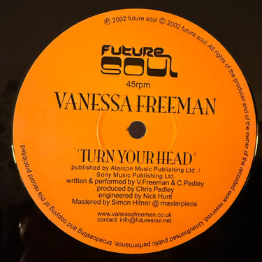 VANESSA FREEMAN <br> TURN YOUR HEAD