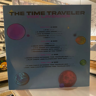 VICK LAVENDER <br> THE TIME TRAVELER
