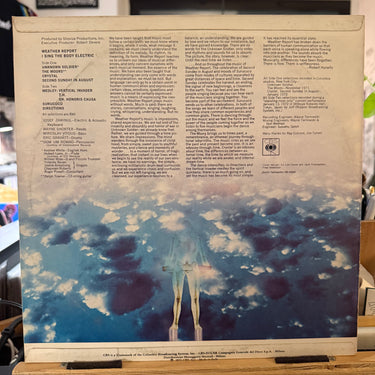 WEATHER REPORT <br> I SING THE BODY ELECTRIC