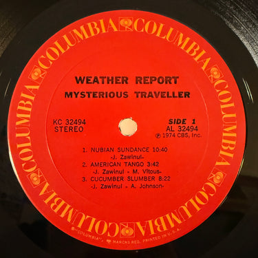 WEATHER REPORT <br> MYSTERIOUS TRAVELLER