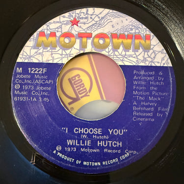 WILLIE HUTCH <br> BROTHER'S GONNA WORK IT OUT