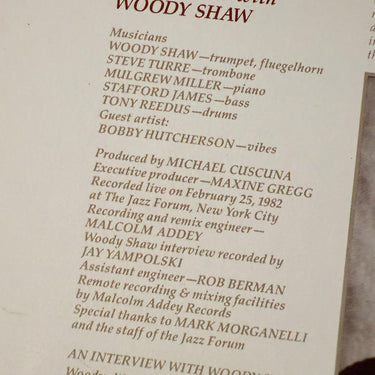 WOODY SHAW <br> MASTER OF THE ART
