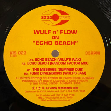WULF N' FLOW <br> ECHO BEACH