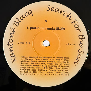 XANTONÉ BLACQ <br> SEARCH FOR THE SUN