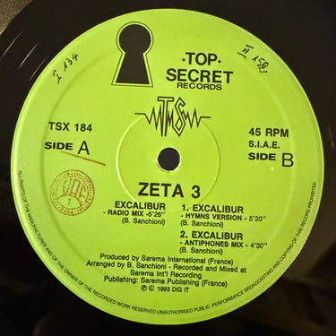 ZETA 3 <br> EXCALIBUR